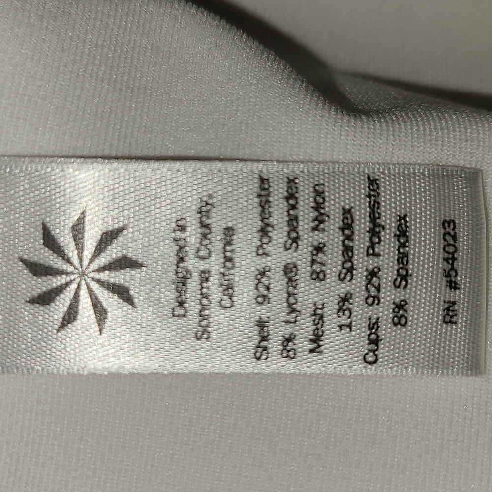 Athleta Turbo Charge White Racer Back Tank Top - Picture 5 of 6